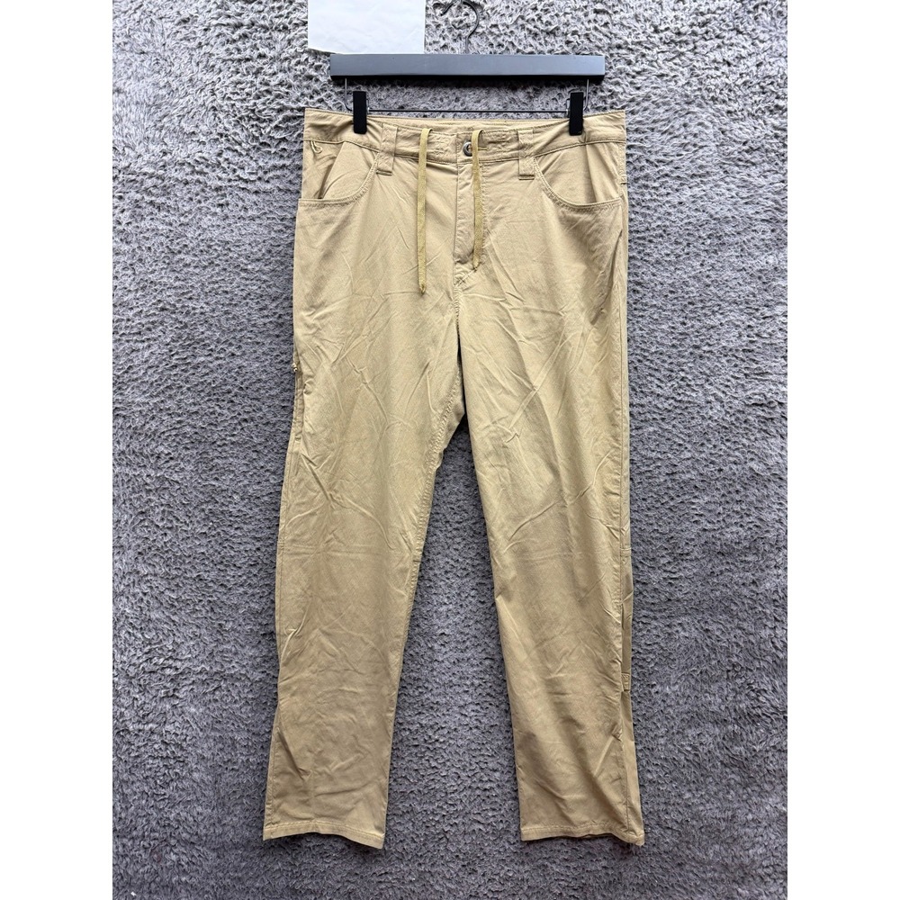 Patagonia Quandary Convertible Drawstring Hiking Pants Classic Tan Mens Size 32